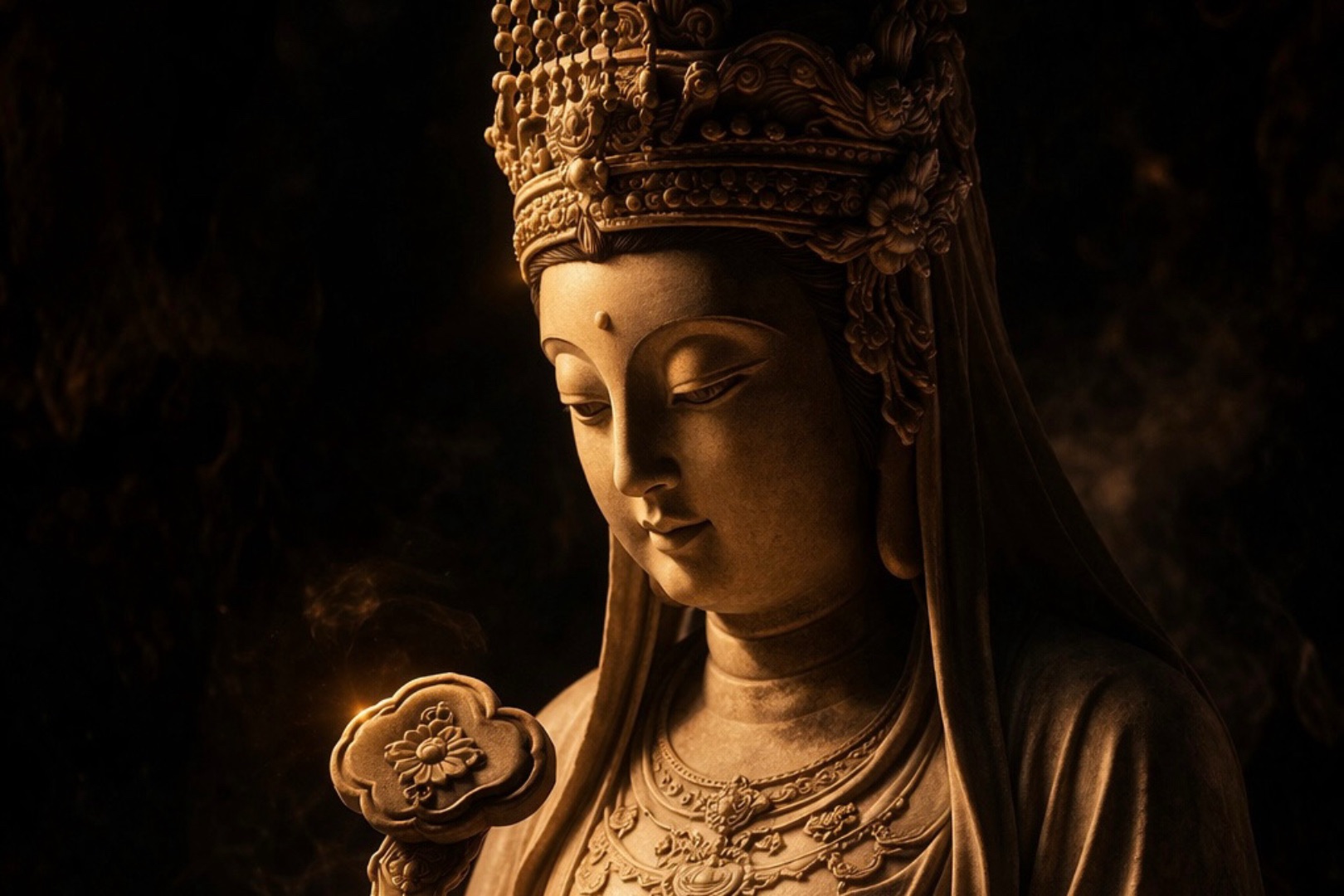 媽祖神像　慈悲守護